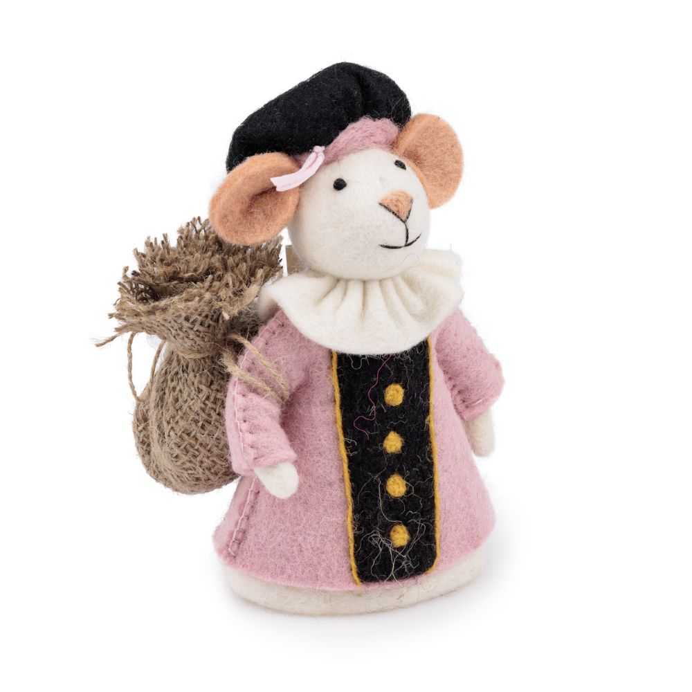 Decoratie Muis Pietermuis - Diverse Kleuren