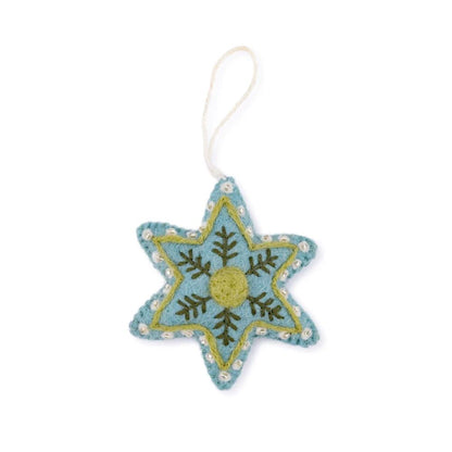 Hanger Ster Embroidery - Diverse Kleuren