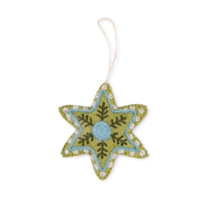 Hanger Ster Embroidery - Diverse Kleuren