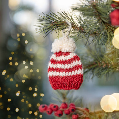 Hanger Muts Pompom - Diverse Kleuren