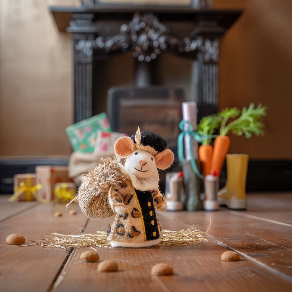 Decoratie Muis Panterpiet