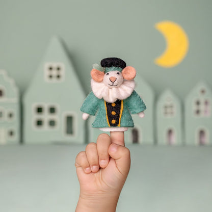 Vingerpopje Muis Pietermuis - Diverse Kleuren