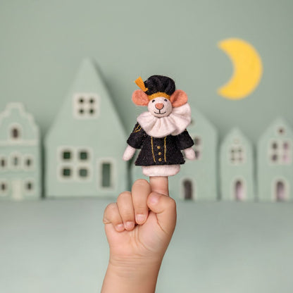 Vingerpopje Muis Hoofdpiet