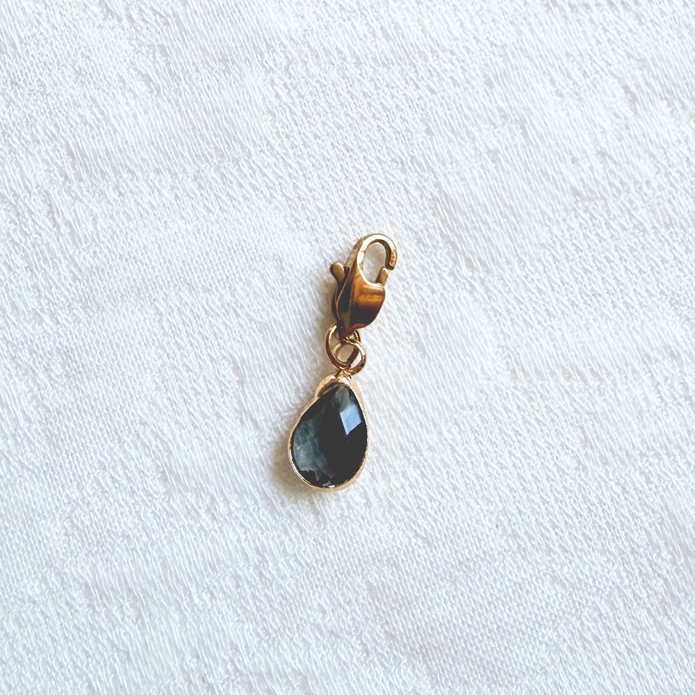 Glazen Druppel Charm - Diverse Kleuren