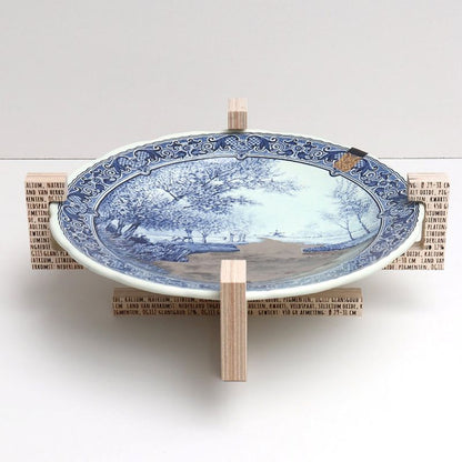 Landschap zilver water | Delfts Blauw 2.0