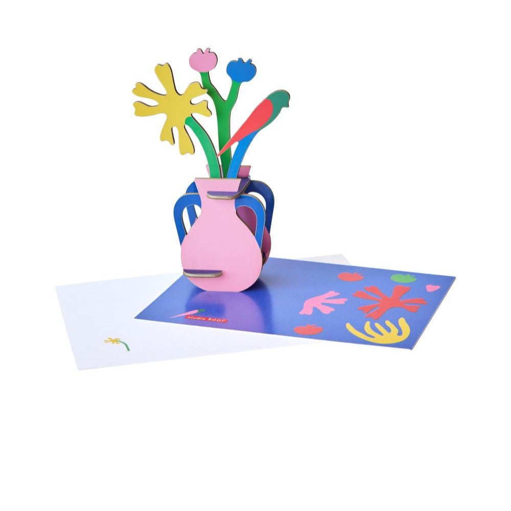 Pop-out kaart Flowers - Diverse Varianten