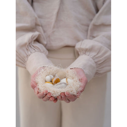 NEST wool eggs - Diverse Kleuren