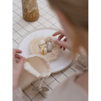 NEST wool eggs - Diverse Kleuren