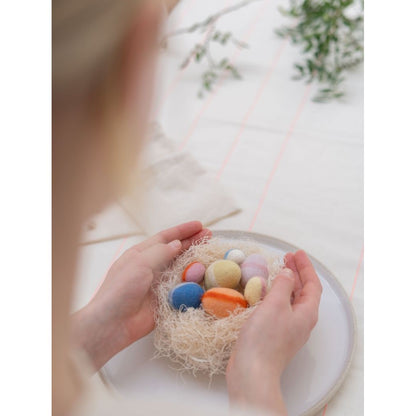 NEST wool eggs - Diverse Kleuren