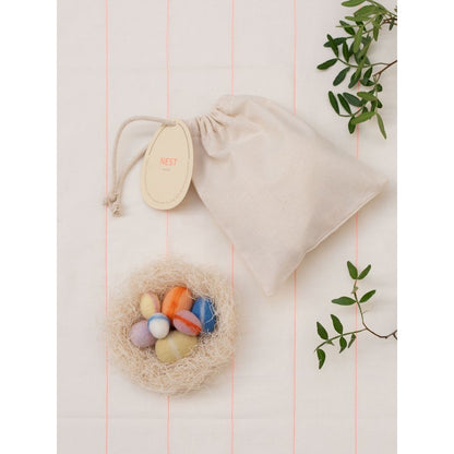 NEST wool eggs - Diverse Kleuren