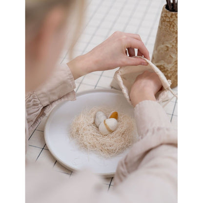 NEST wool eggs - Diverse Kleuren