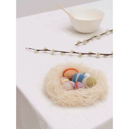 NEST wool eggs - Diverse Kleuren