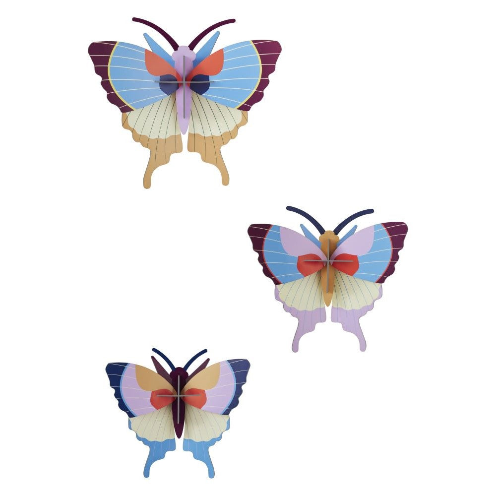 Vlinders, Set/3 - Diverse Varianten