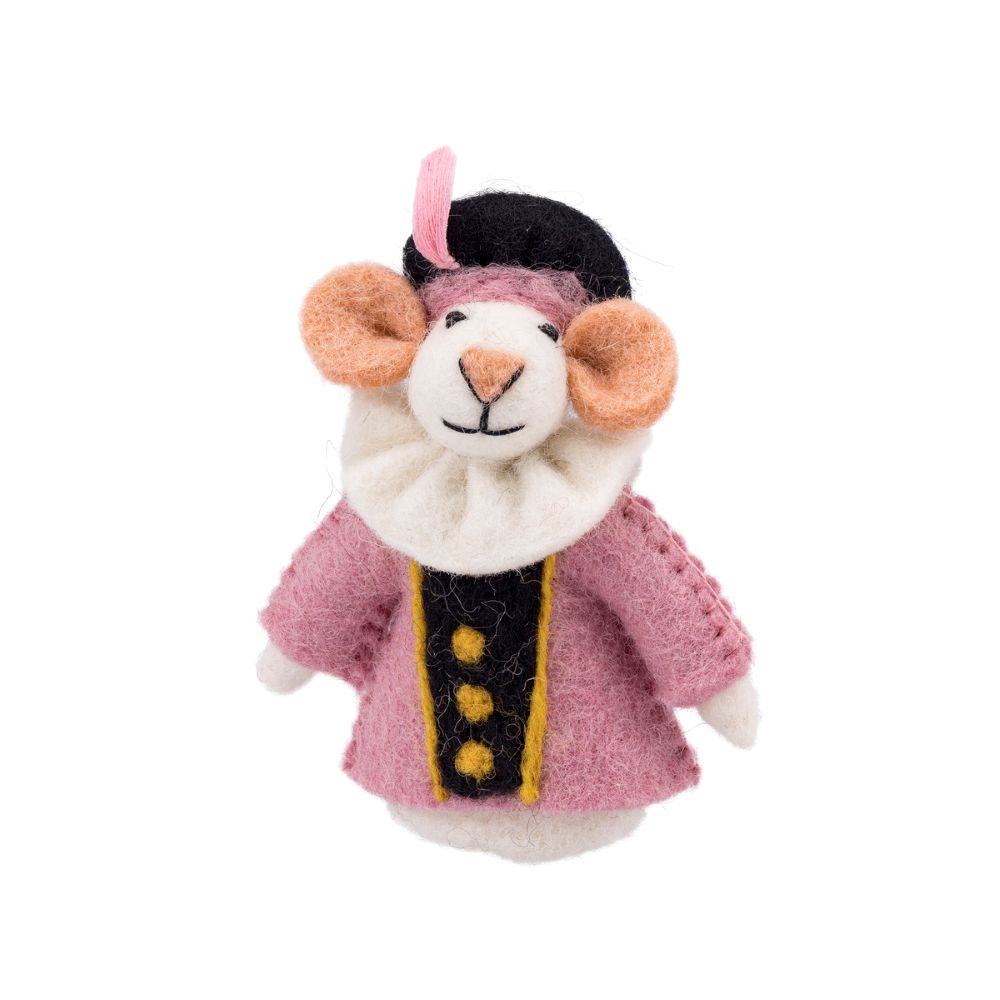 Vingerpopje Muis Pietermuis - Diverse Kleuren