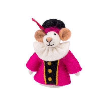 Vingerpopje Muis Pietermuis - Diverse Kleuren