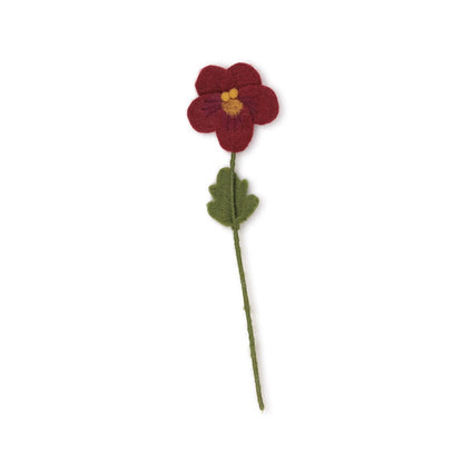 Winterviooltje Wolvilt - Diverse Kleuren