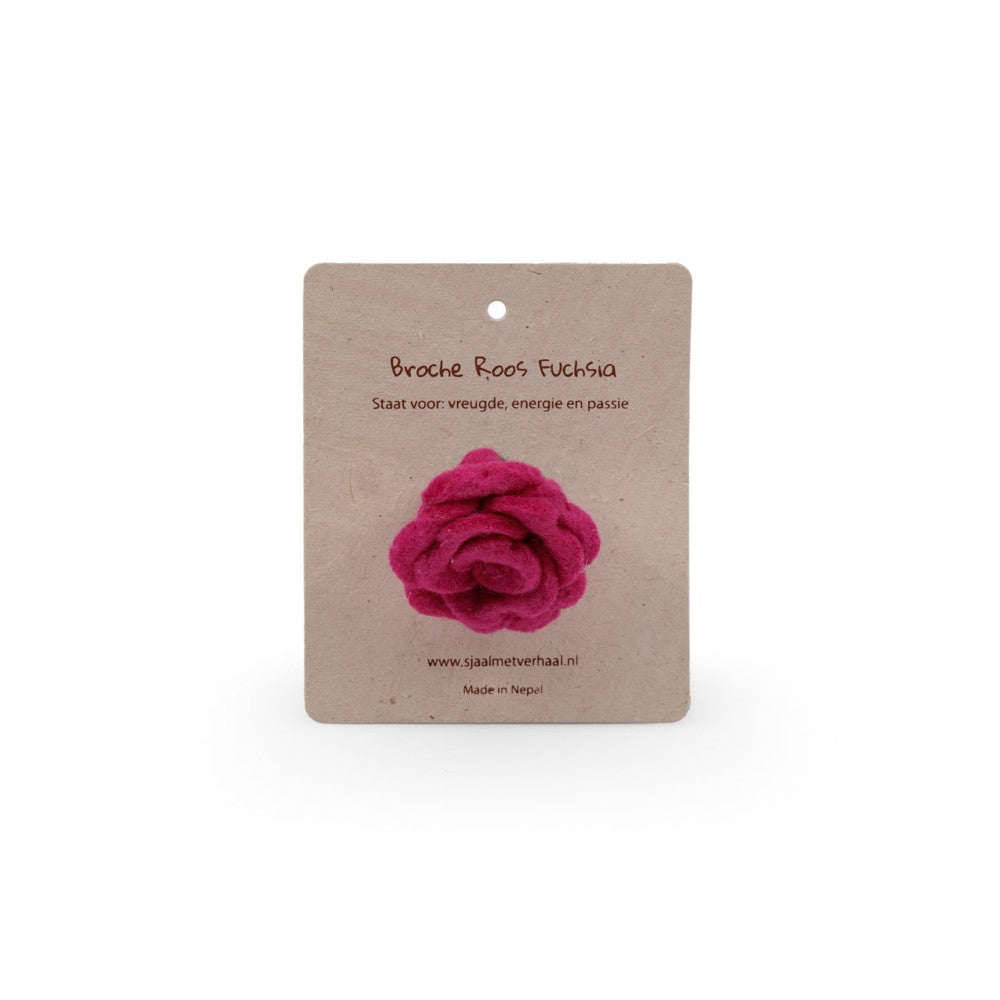 Broche Roos - Diverse Kleuren