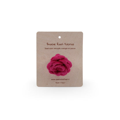 Broche Roos - Diverse Kleuren