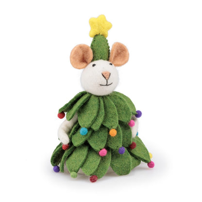 Decoratie Muis Winter / Kerst - Diverse Varianten