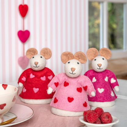 Decoratie Muis Sweetheart