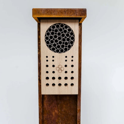 Bee & Bee Design Bijenhotel – Cortenstaal