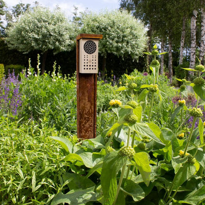 Bee & Bee Design Bijenhotel – Cortenstaal