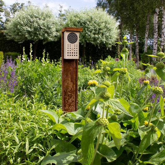 Bee & Bee Design Bijenhotel – Cortenstaal