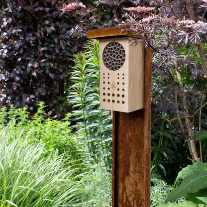 Bee & Bee Design Bijenhotel – Cortenstaal