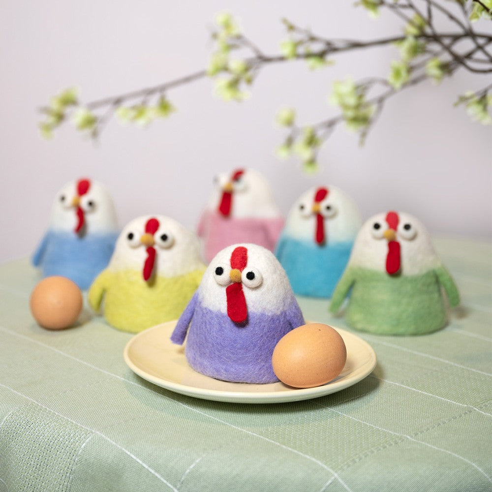 Eierwärmer Crazy Chicken - Verschiedene Farben