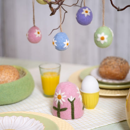 Eierwarmer Margrietjes - Diverse Kleuren