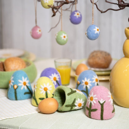 Eierwarmer Margrietjes - Diverse Kleuren