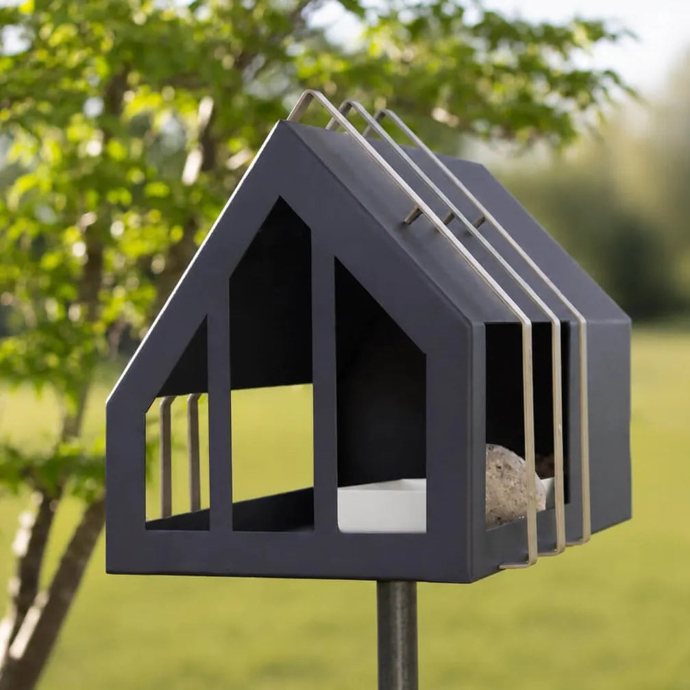 Framed Feeder - Vogelvoederhuisje op paal - Diverse Kleuren