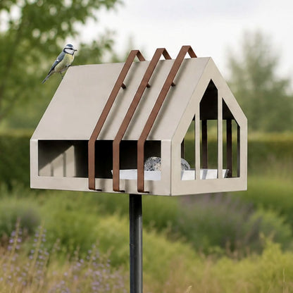 Framed Feeder - Vogelvoederhuisje op paal - Diverse Kleuren