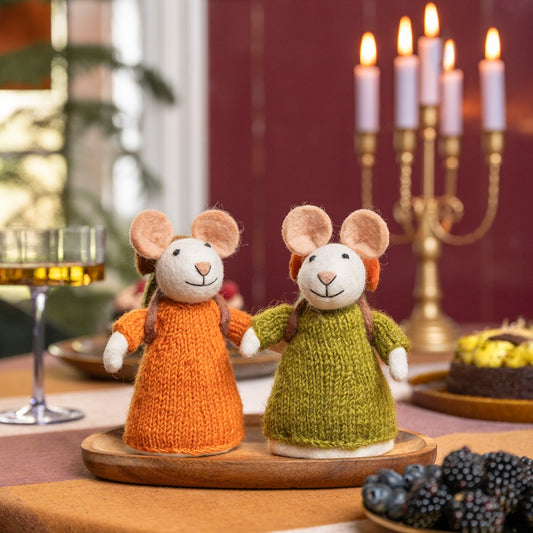 Decoratie Muis Wandelaar - Diverse Kleuren