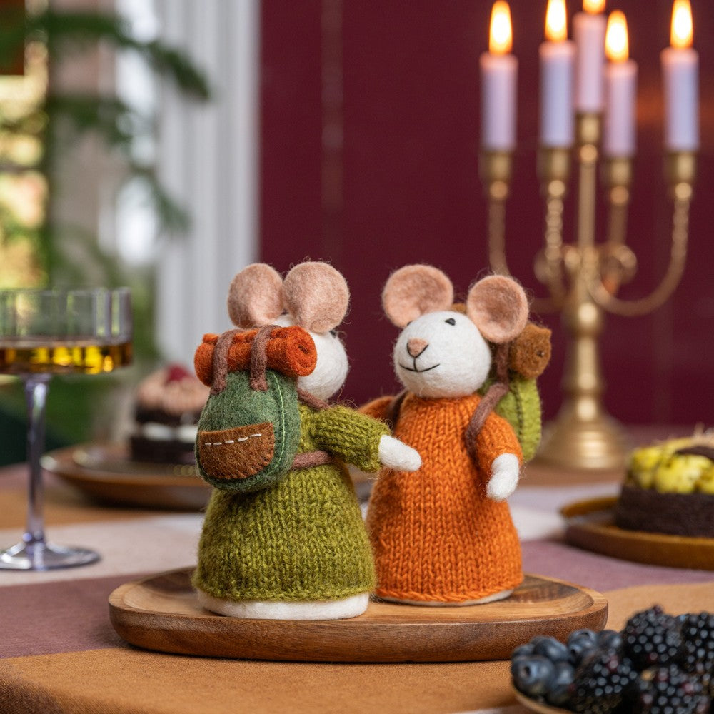 Decoratie Muis Wandelaar - Diverse Kleuren