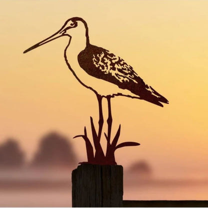 Bird silhouette Black-tailed Godwit