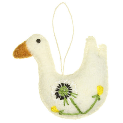 Pendant Goose Wildflower Ass. 6 pcs.