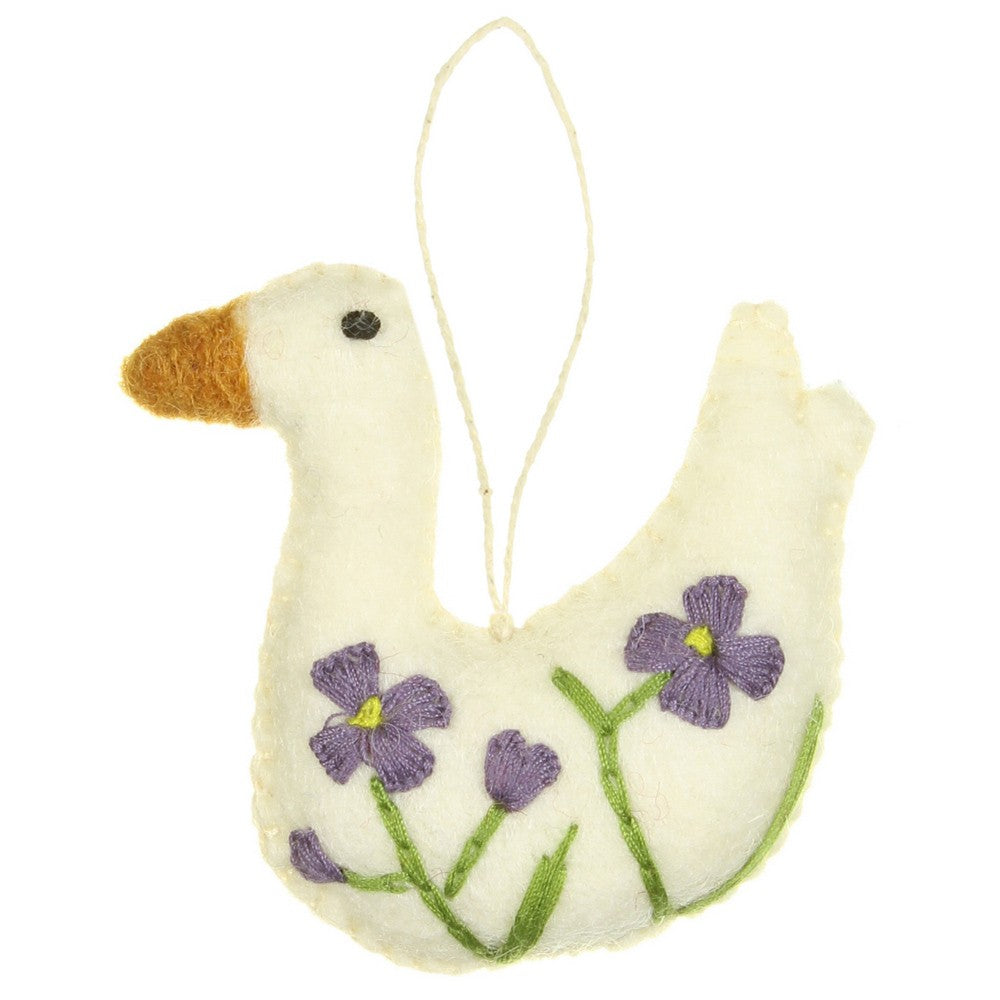 Pendant Goose Wildflower Ass. 6 pcs.