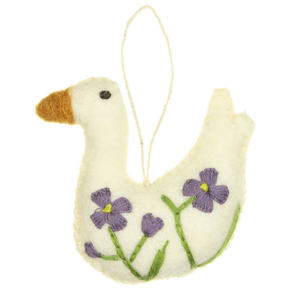 Pendant Goose Wildflower Ass. 6 pcs.