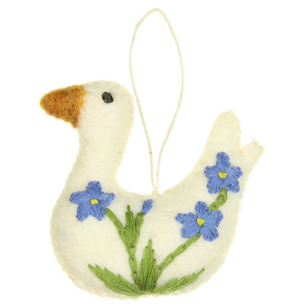 Pendant Goose Wildflower Ass. 6 pcs.