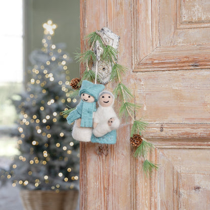 Kerst Hanger Jozef & Maria - Diverse Kleuren