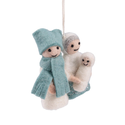 Kerst Hanger Jozef & Maria - Diverse Kleuren