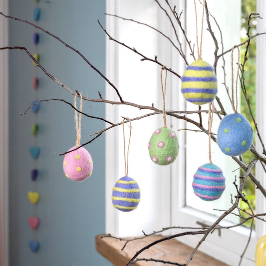 Hanger Paasei Pastel Dessin Large 6 st.