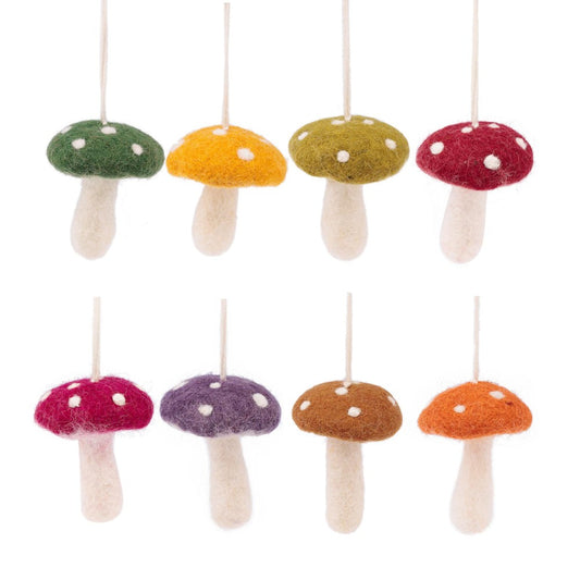 Hanger Paddenstoel Indian Summer Medium Assorti 8 st.
