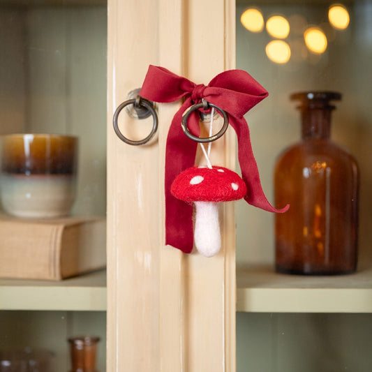 Hanger Paddenstoel Rood - Diverse Afmetingen
