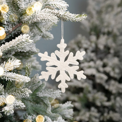 Anhänger Schneeflocke 10 Stück