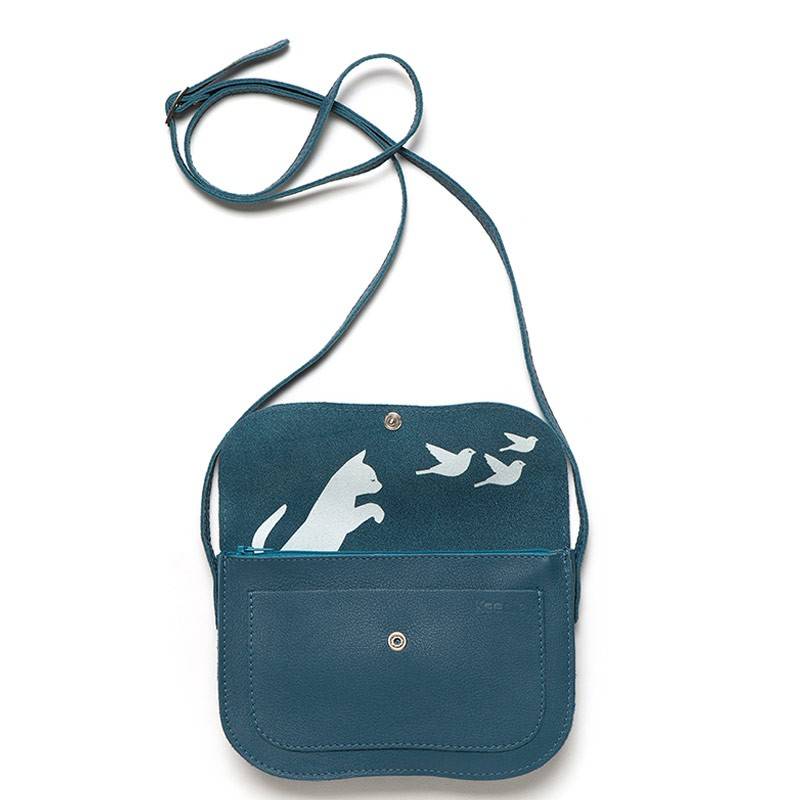 Cat Chase Leather Bag - Various Colors