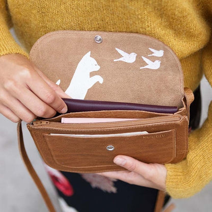 Cat Chase Leather Bag - Various Colors