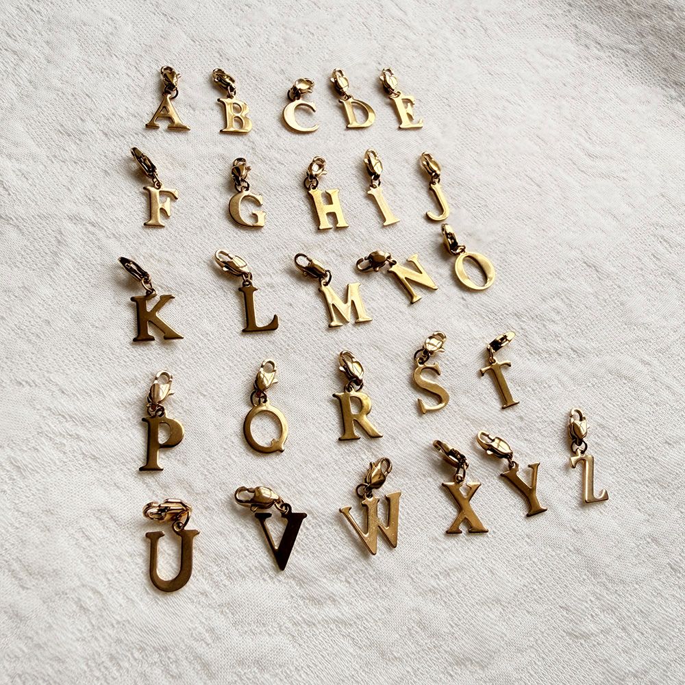 Letter Charm - Diverse Letters