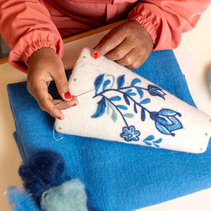 Delfts Blauw Wolvilt - Diverse Varianten